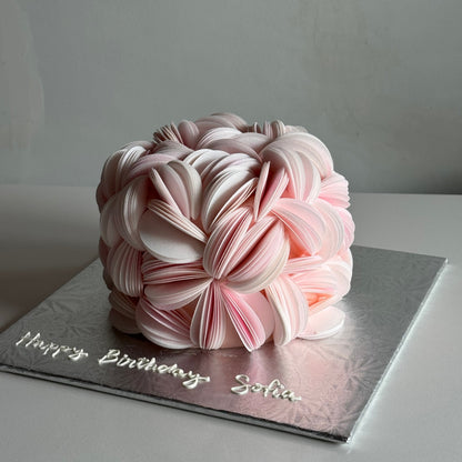 Wafer paper cake