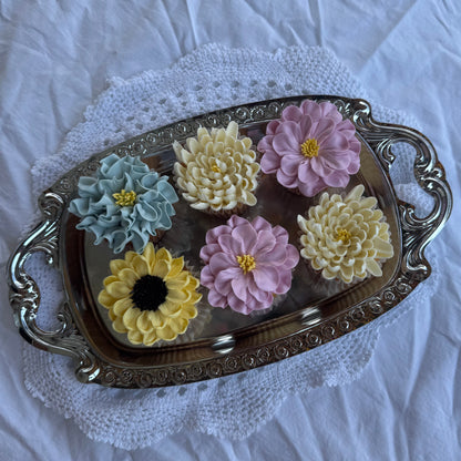 Flower cupcakes - standard size