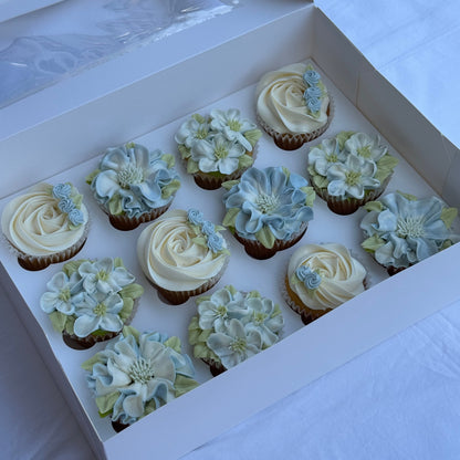 Flower cupcakes - standard size