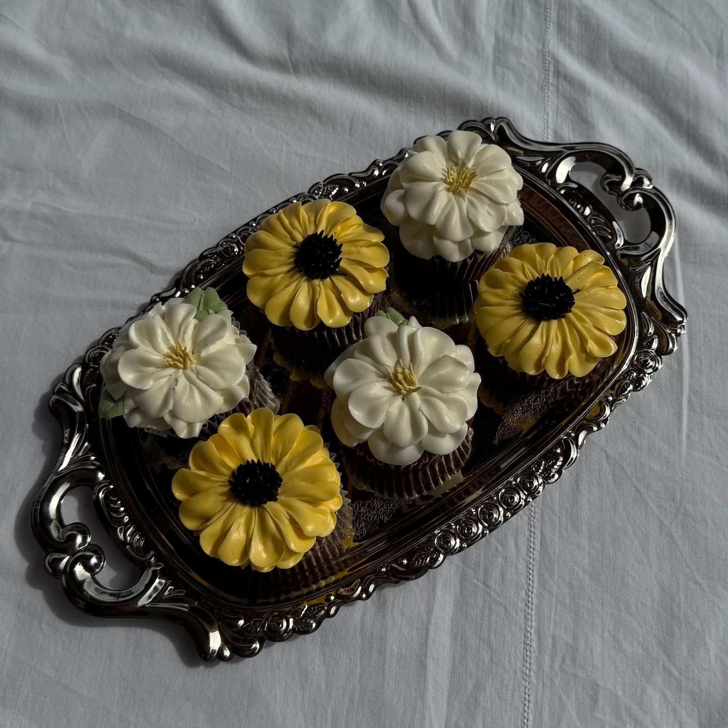 Flower cupcakes - standard size
