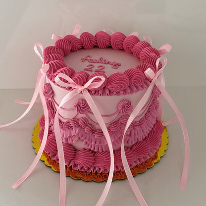 Gâteau super vintage